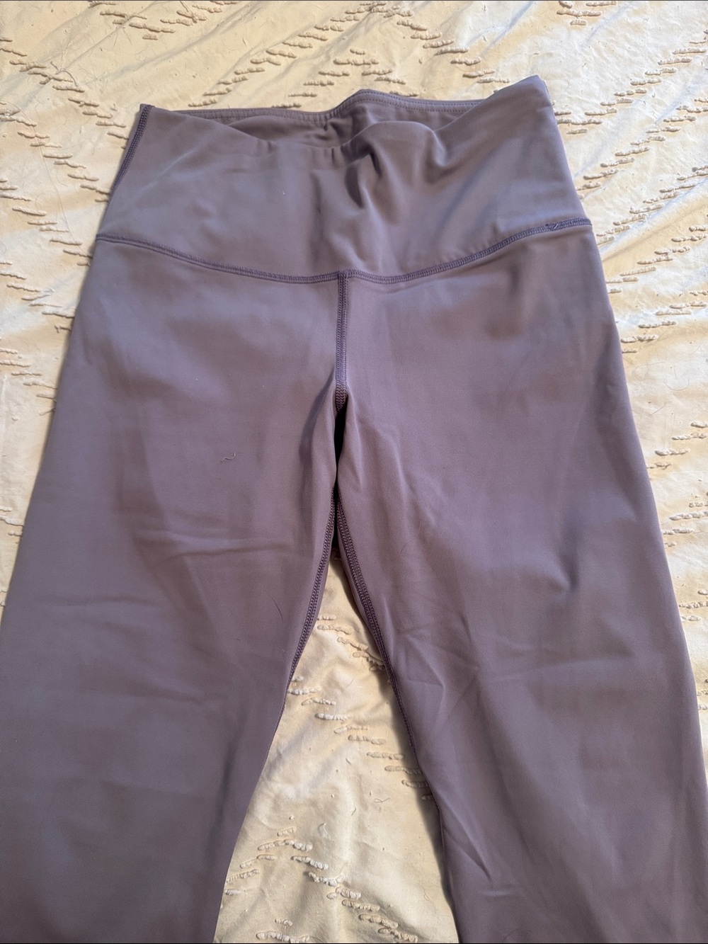 90 Degree By Reflex Women's Mauve High-Rise Leggings